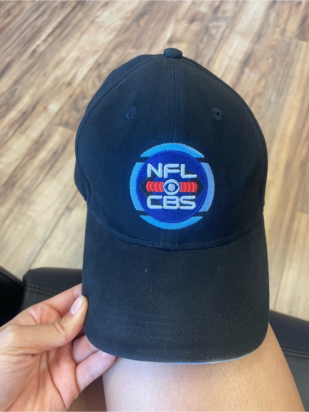 Black Embroidered NFL